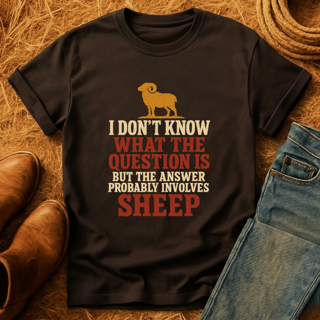 Sheep is the Answer T-Shirt
