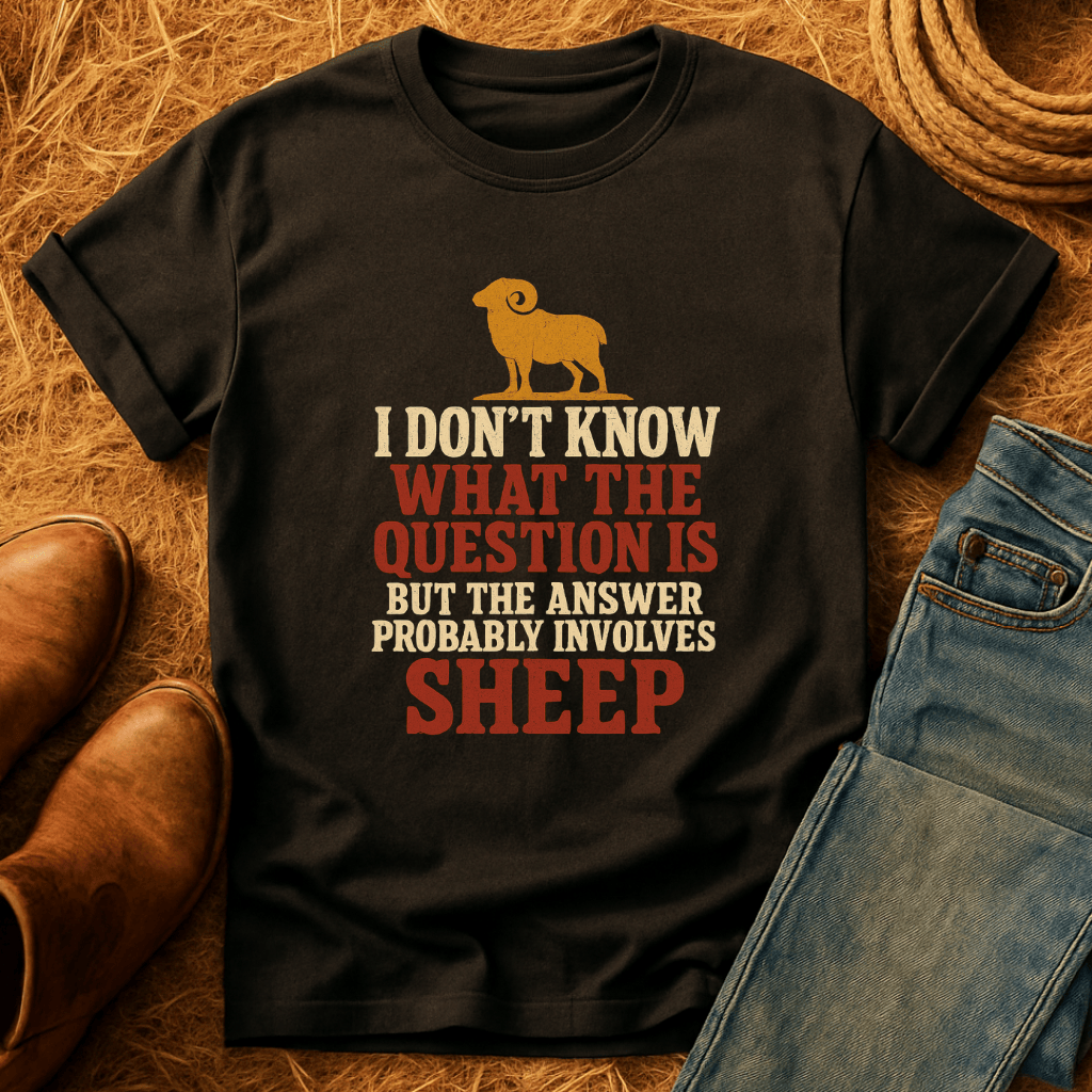 Sheep is the Answer T-Shirt