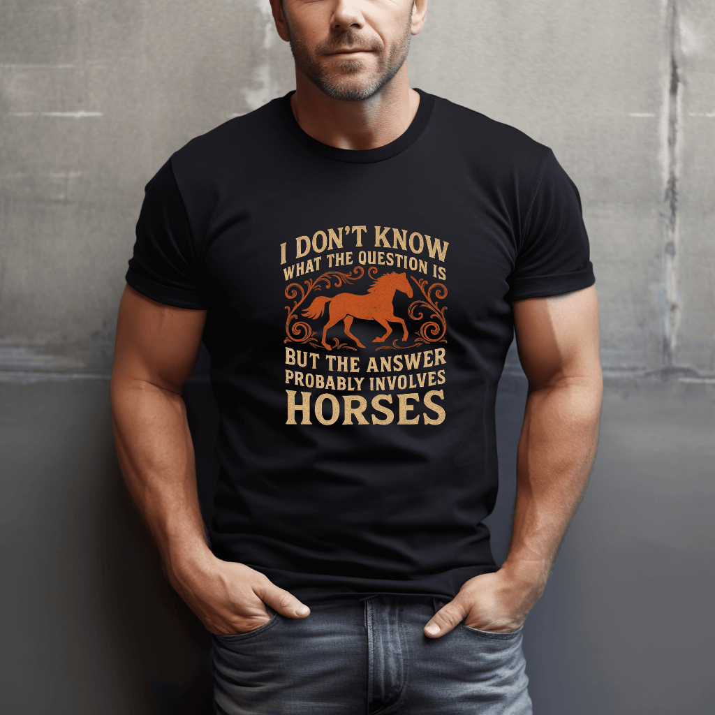 Horses Are The Answer T-Shirt