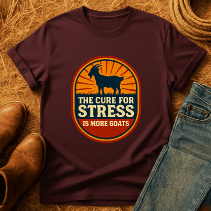 Goats Cure Stress T-Shirt