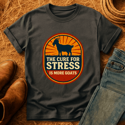 Goats Cure Stress T-Shirt