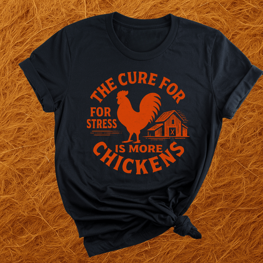 Chickens Cure Stress T-Shirt