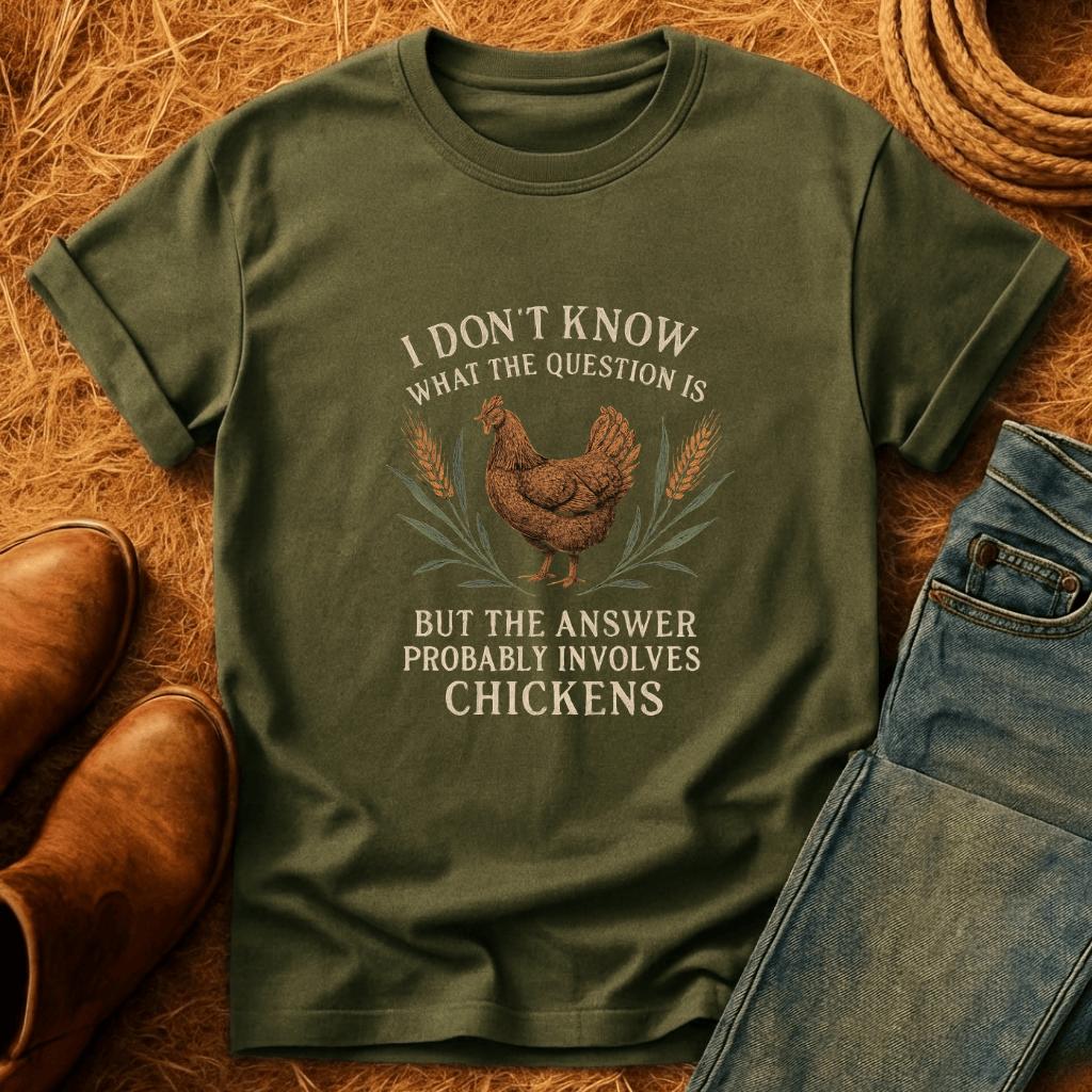 Chickens Are The Answer T-Shirt