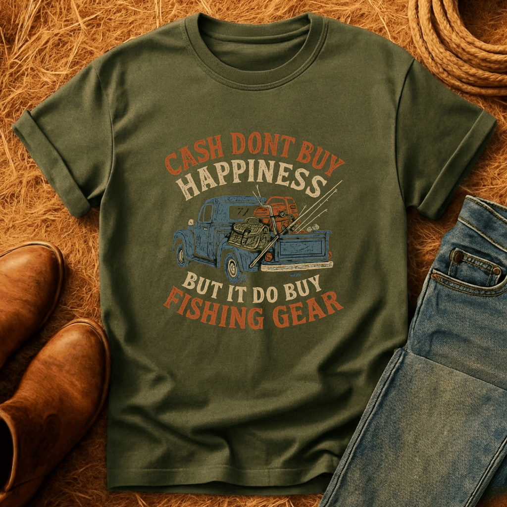 Happiness Is Fishing Gear T-Shirt