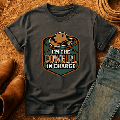 Cowgirl In Charge T-Shirt