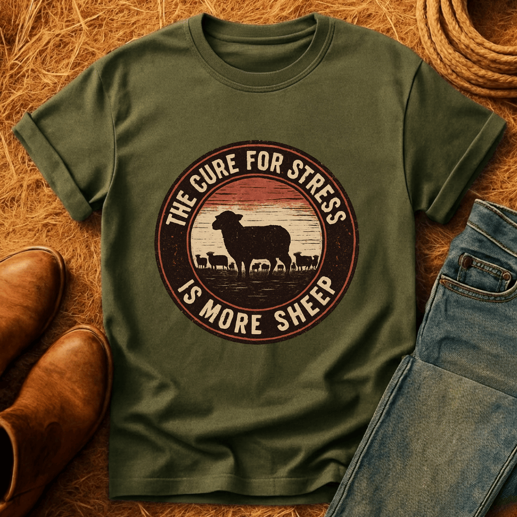 Sheep Stress Cure T-Shirt