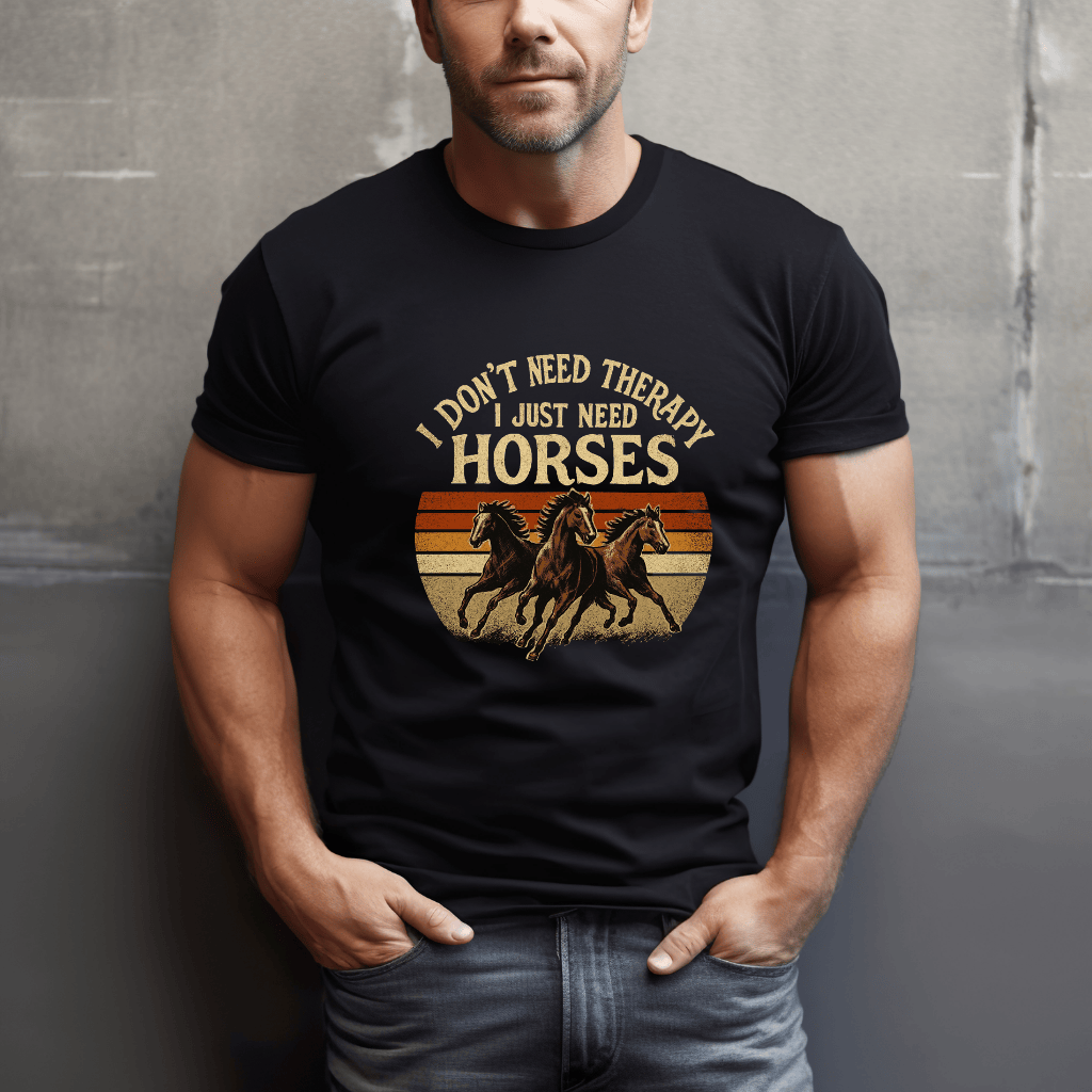 Horses Are Therapy T-Shirt