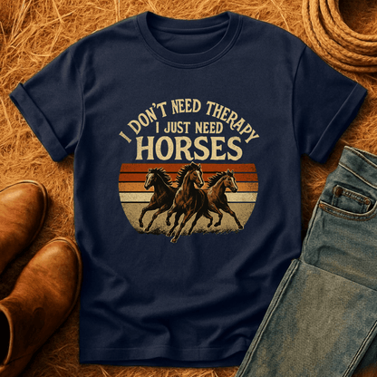 Horses Are Therapy T-Shirt