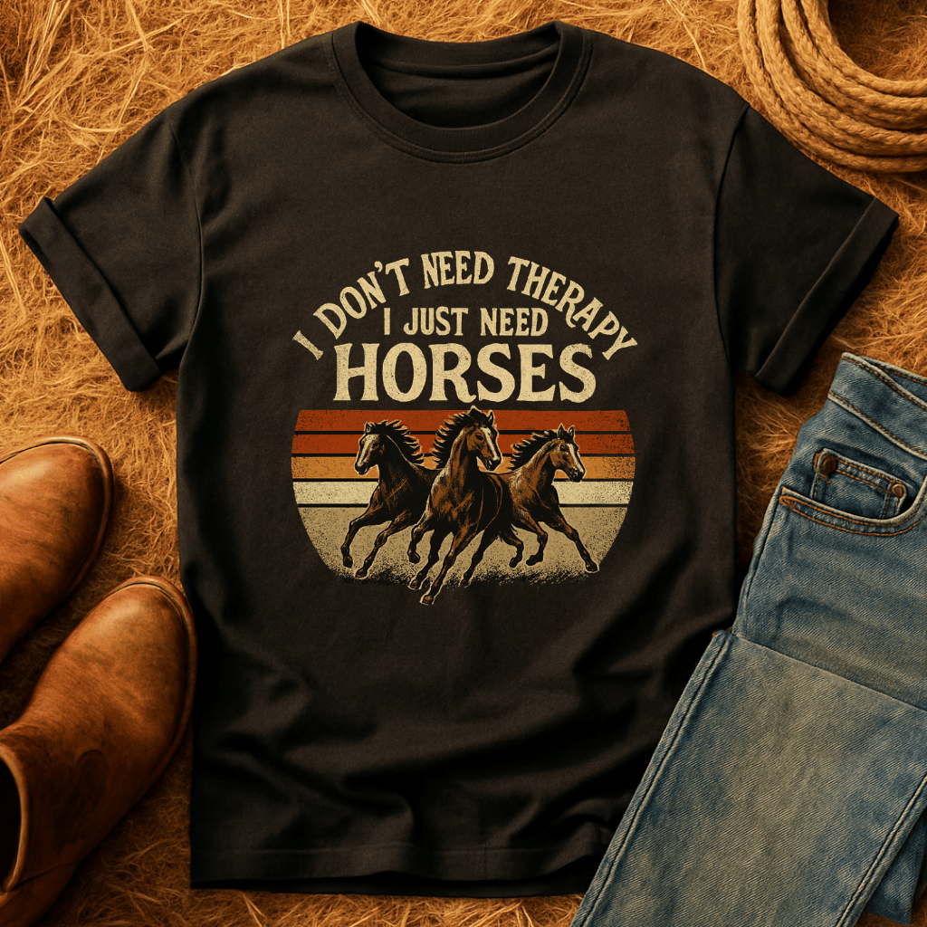 Horses Are Therapy T-Shirt