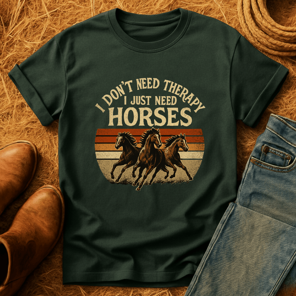 Horses Are Therapy T-Shirt