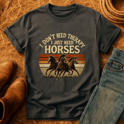 Horses Are Therapy T-Shirt