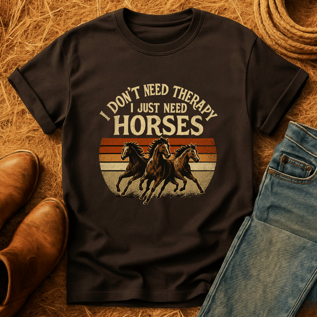 Horses Are Therapy T-Shirt