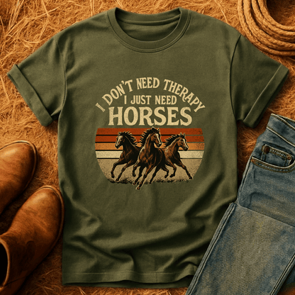 Horses Are Therapy T-Shirt