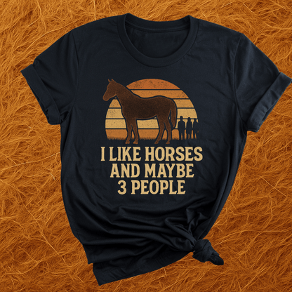 I Like Horses T-Shirt