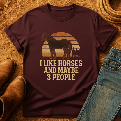 I Like Horses T-Shirt