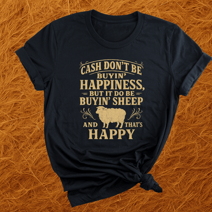 Happiness Is Sheep T-Shirt