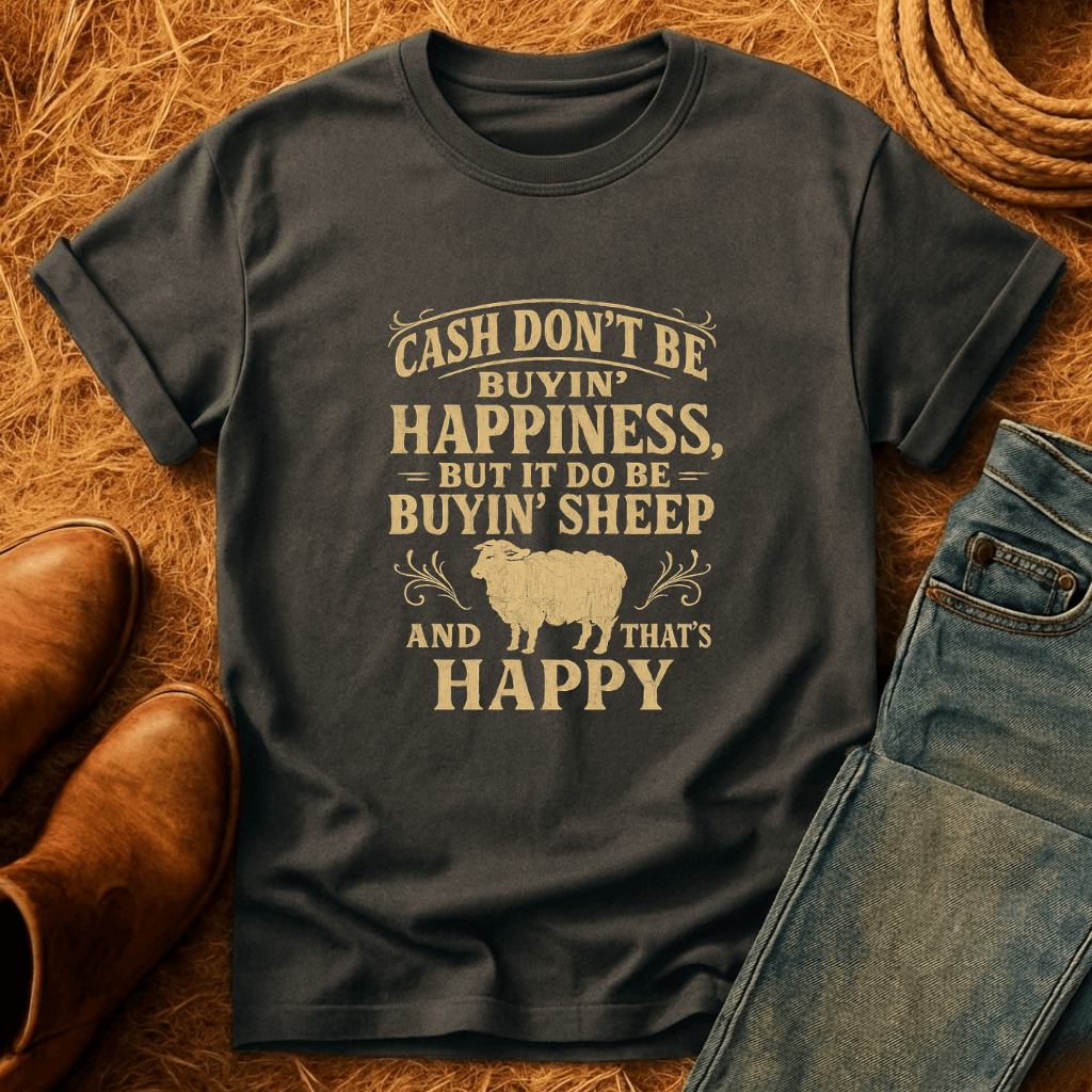 Happiness Is Sheep T-Shirt