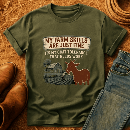 Goats Tolerance Needs Work T-Shirt