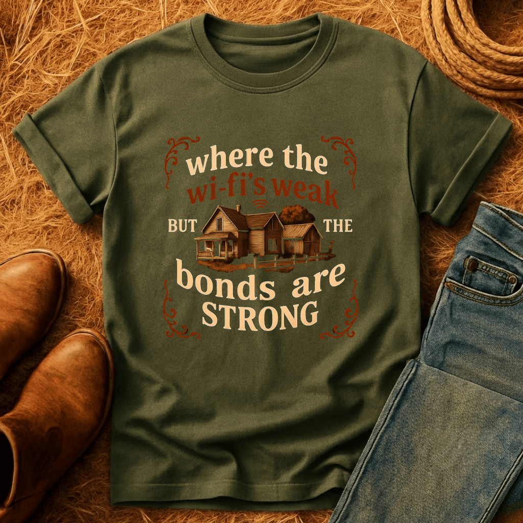 Where The Wifi's Weak T-Shirt