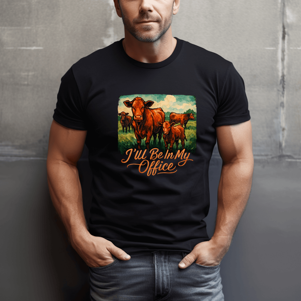 Cows In My Office T-Shirt