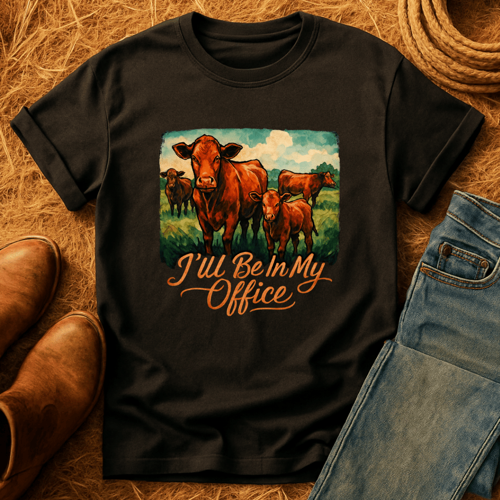Cows In My Office T-Shirt