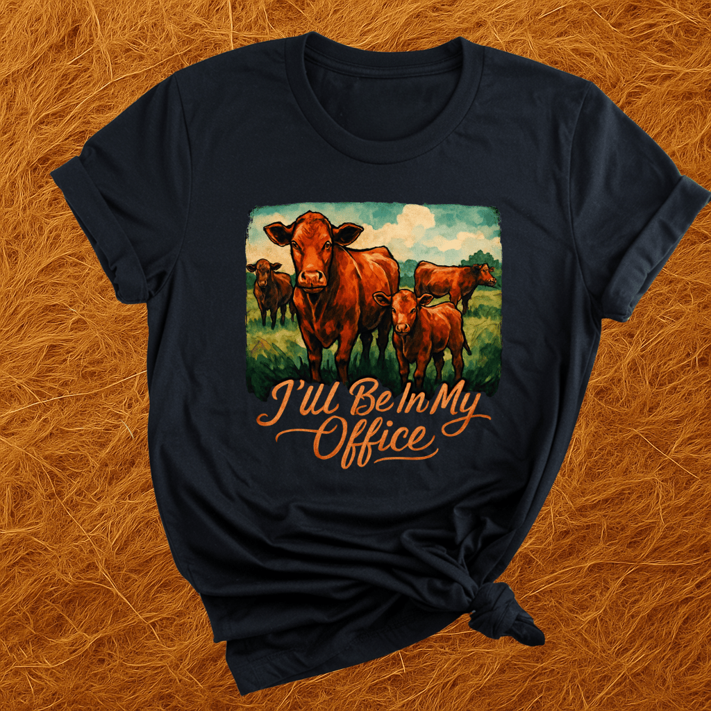Cows In My Office T-Shirt