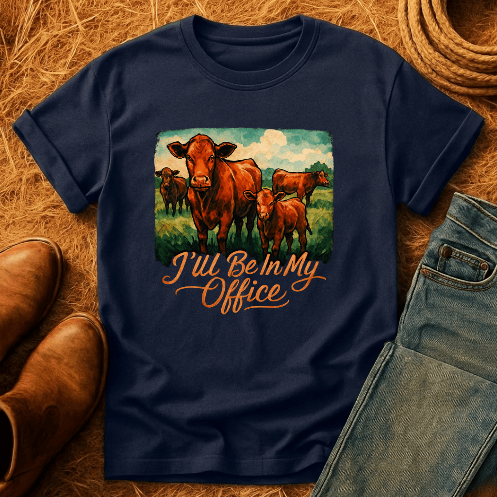 Cows In My Office T-Shirt