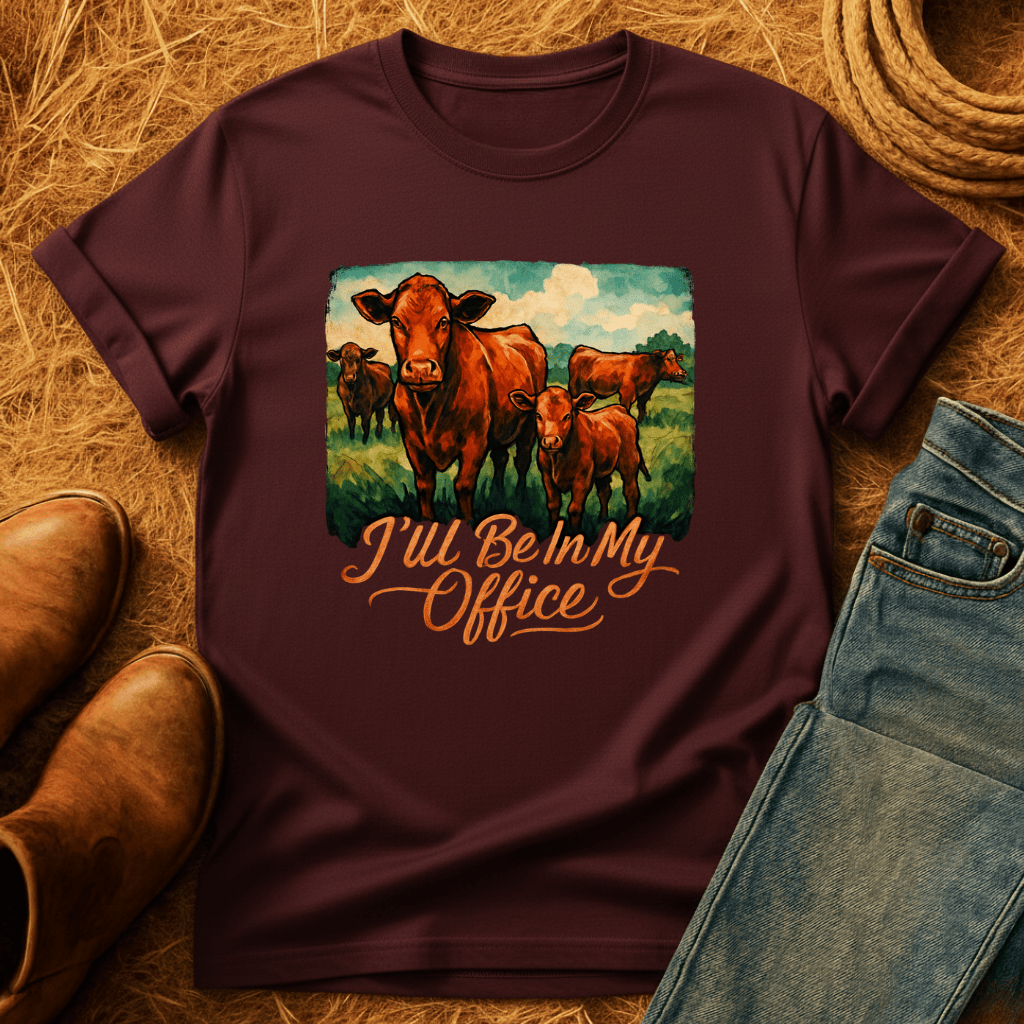 Cows In My Office T-Shirt