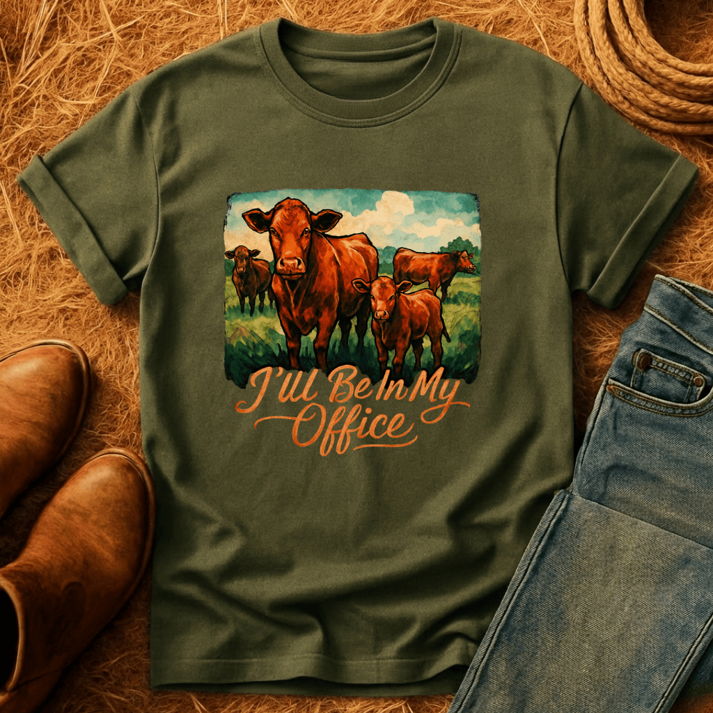 Cows In My Office T-Shirt