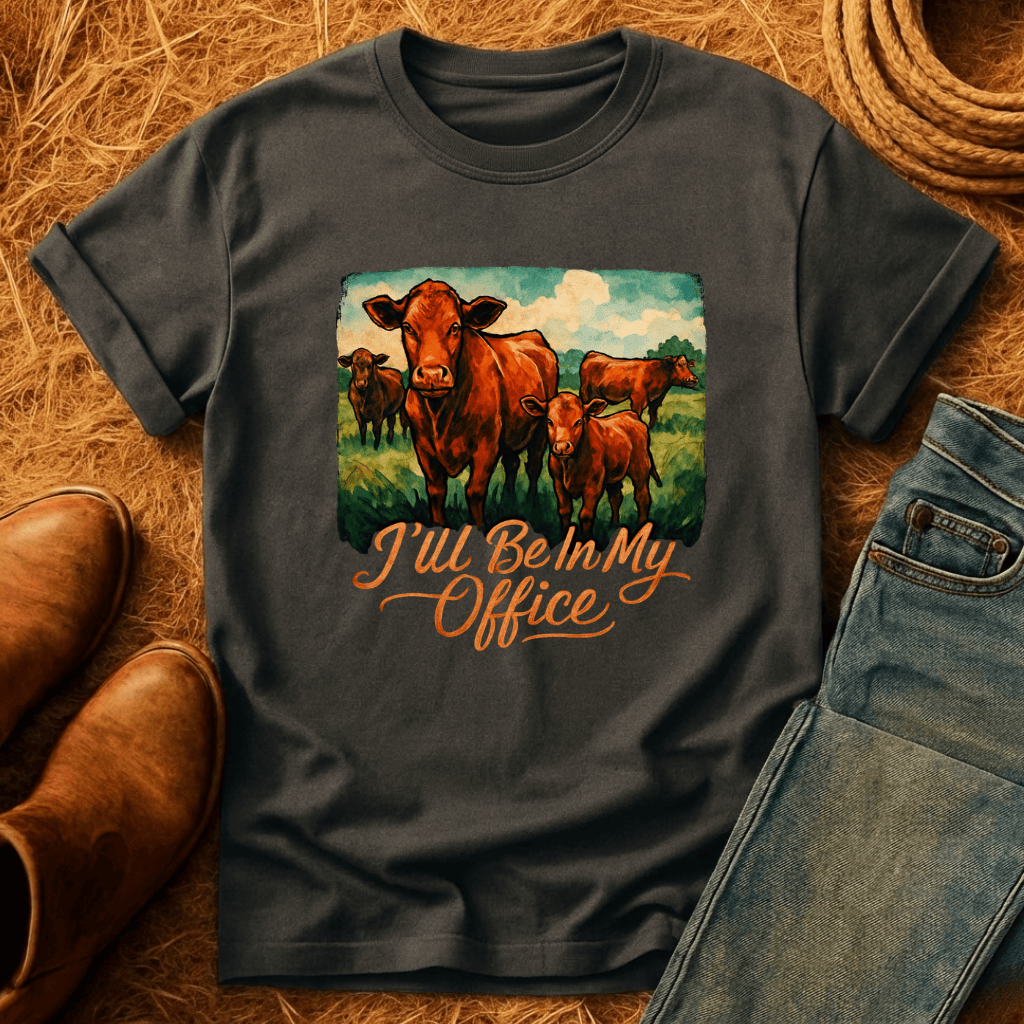 Cows In My Office T-Shirt