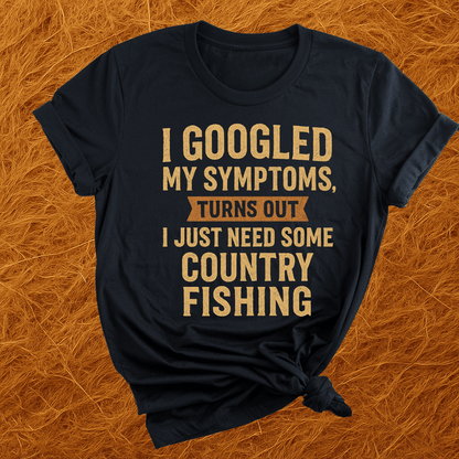 Symptoms For Fishing T-Shirt