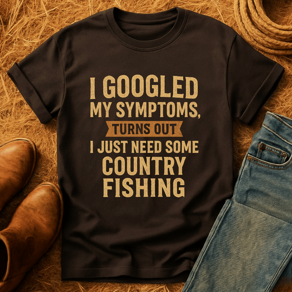 Symptoms For Fishing T-Shirt