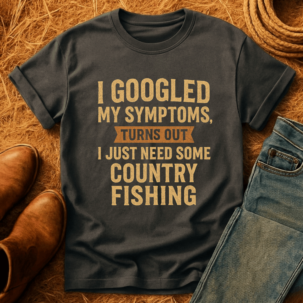Symptoms For Fishing T-Shirt