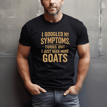 Symptoms Say More Goats T-Shirt