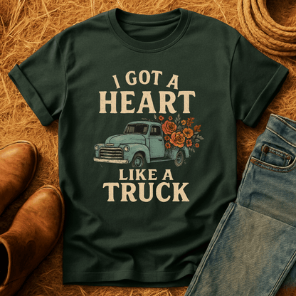 Heart Like A Truck T-Shirt