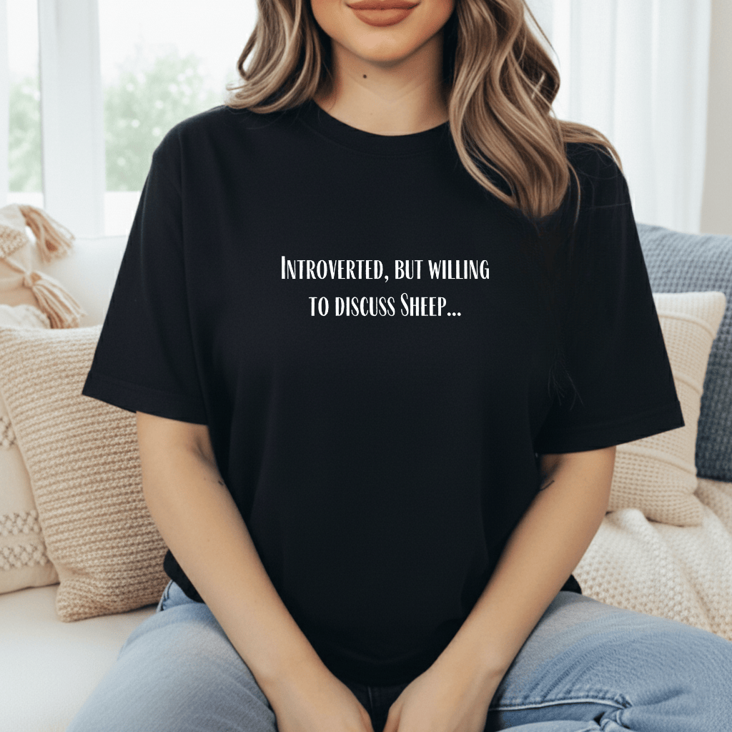 Willing To Discuss Sheep T-Shirt