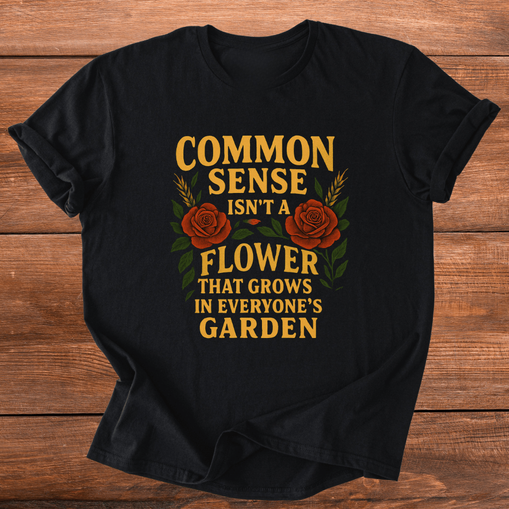 Sense Is Not Everyone's Garden T-Shirt