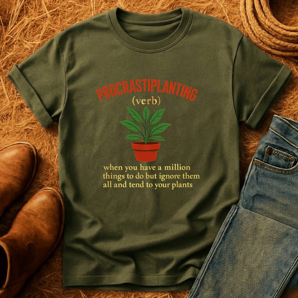 Procasti-Planting T-Shirt