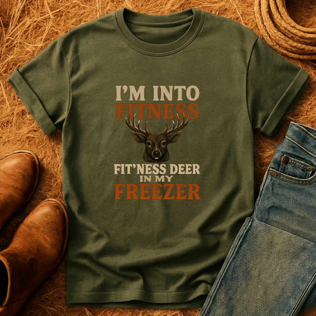 Fit'ness Deer In The Freezer T-Shirt
