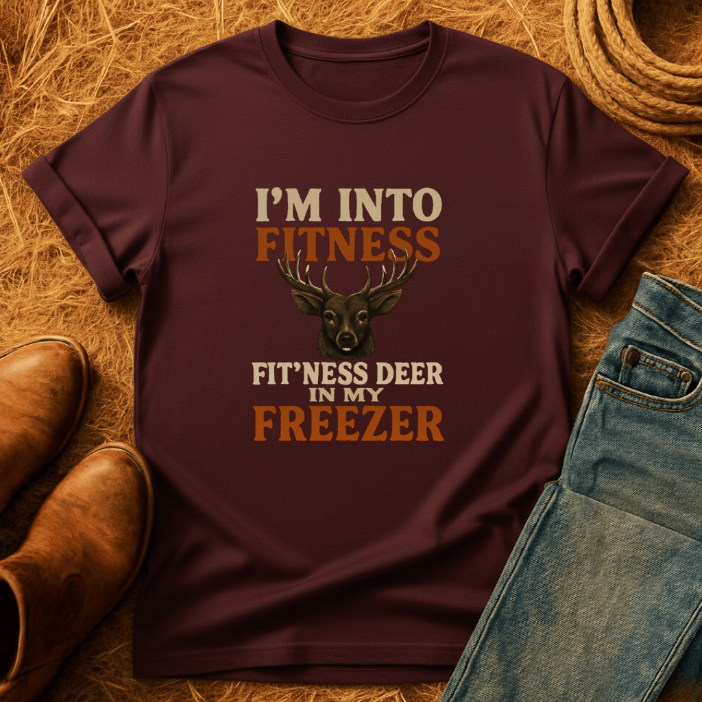 Fit'ness Deer In The Freezer T-Shirt