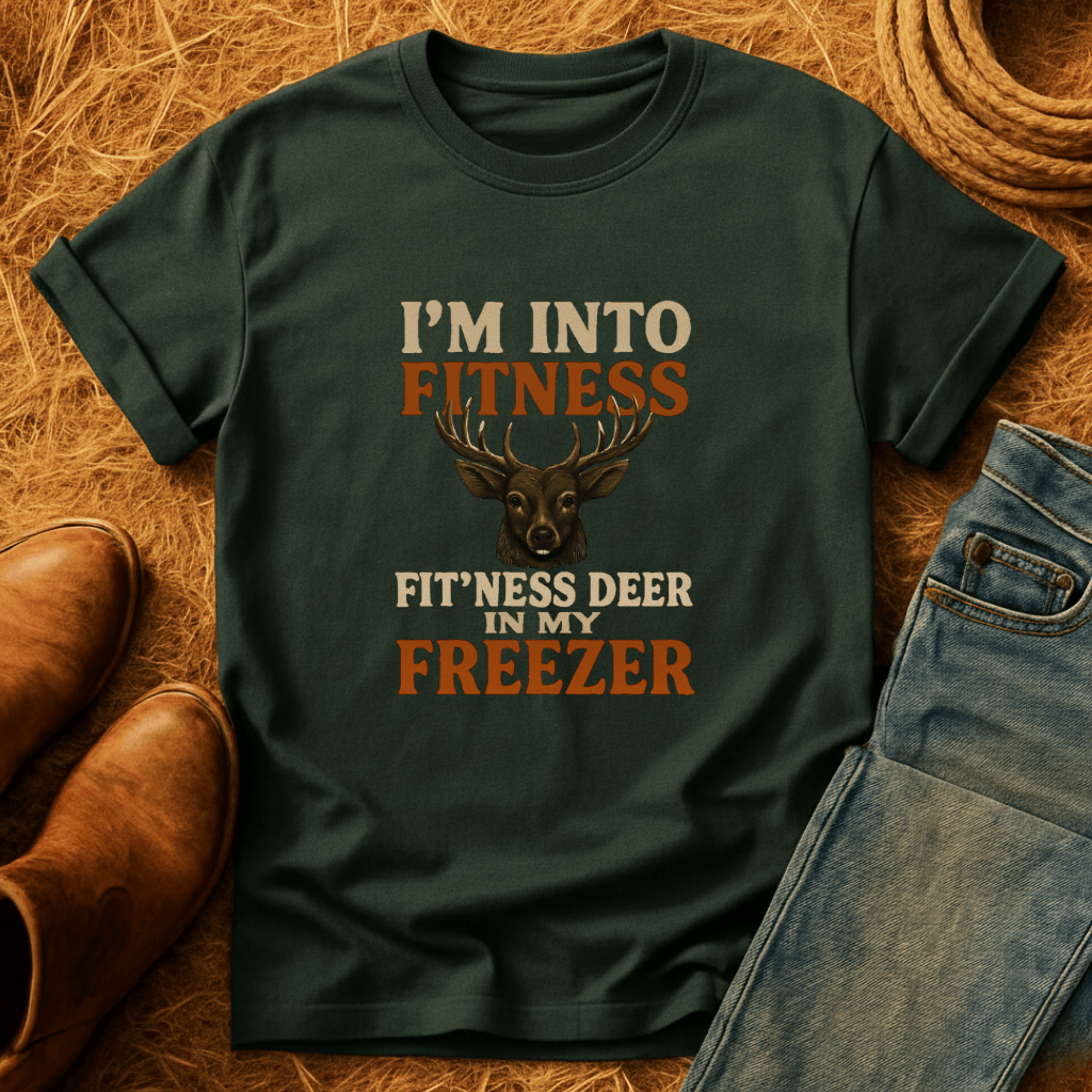 Fit'ness Deer In The Freezer T-Shirt