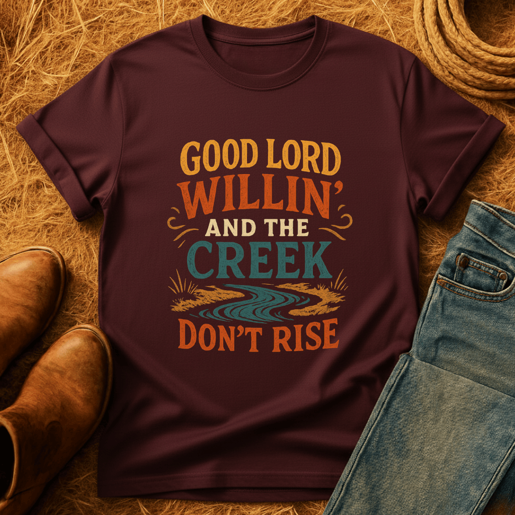 Creek Dont Rise T-Shirt