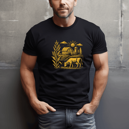 Farm Scene T-Shirt