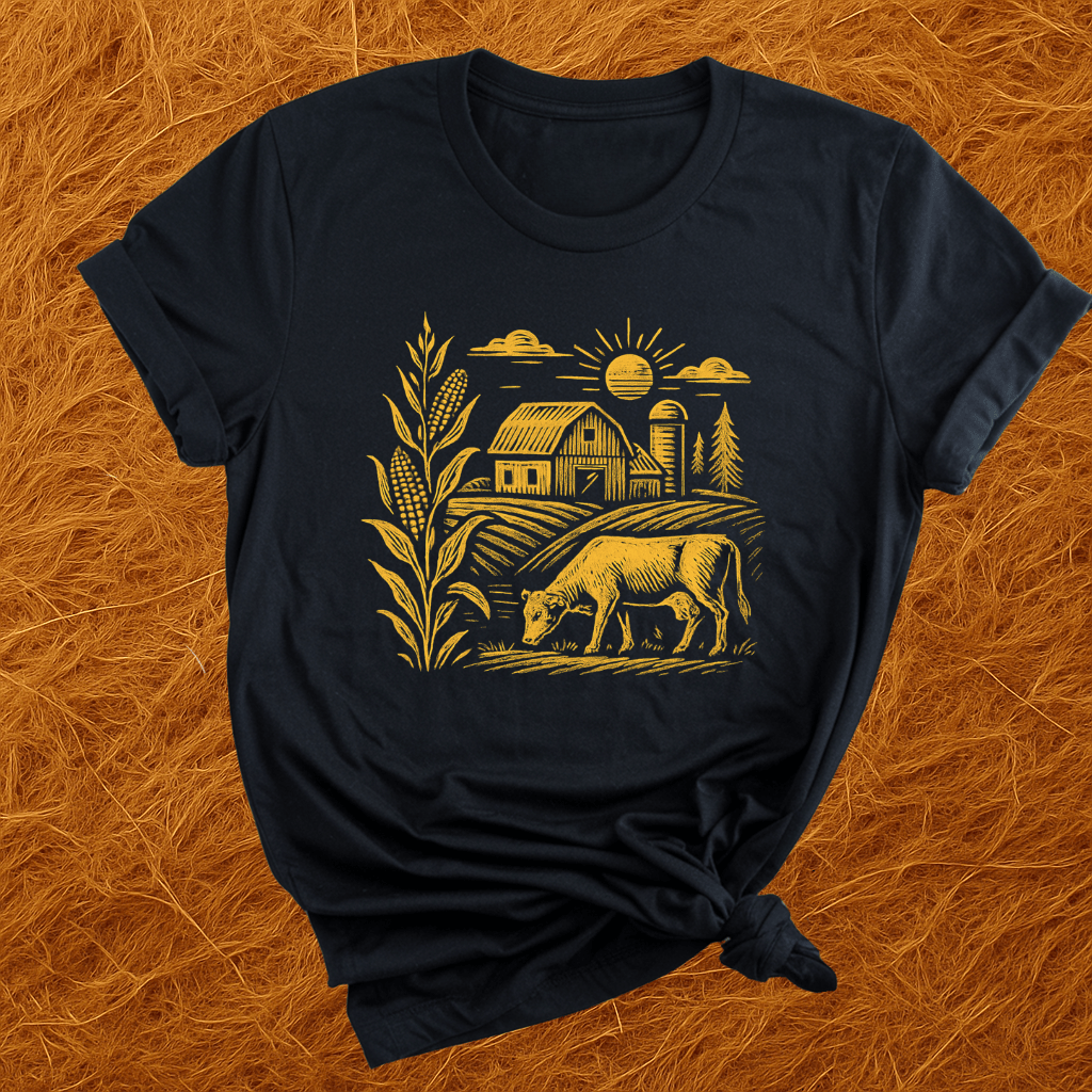 Farm Scene T-Shirt