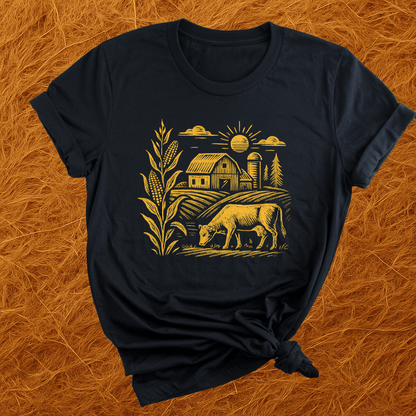 Farm Scene T-Shirt