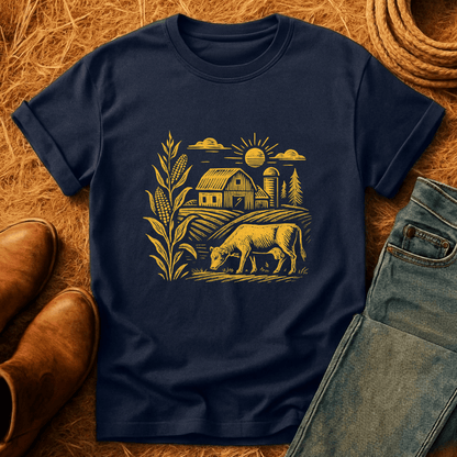 Farm Scene T-Shirt