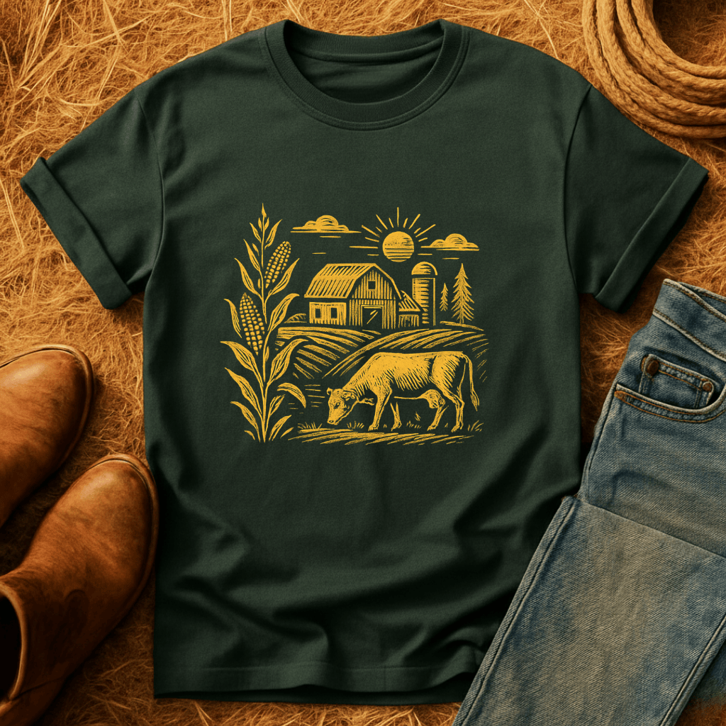 Farm Scene T-Shirt