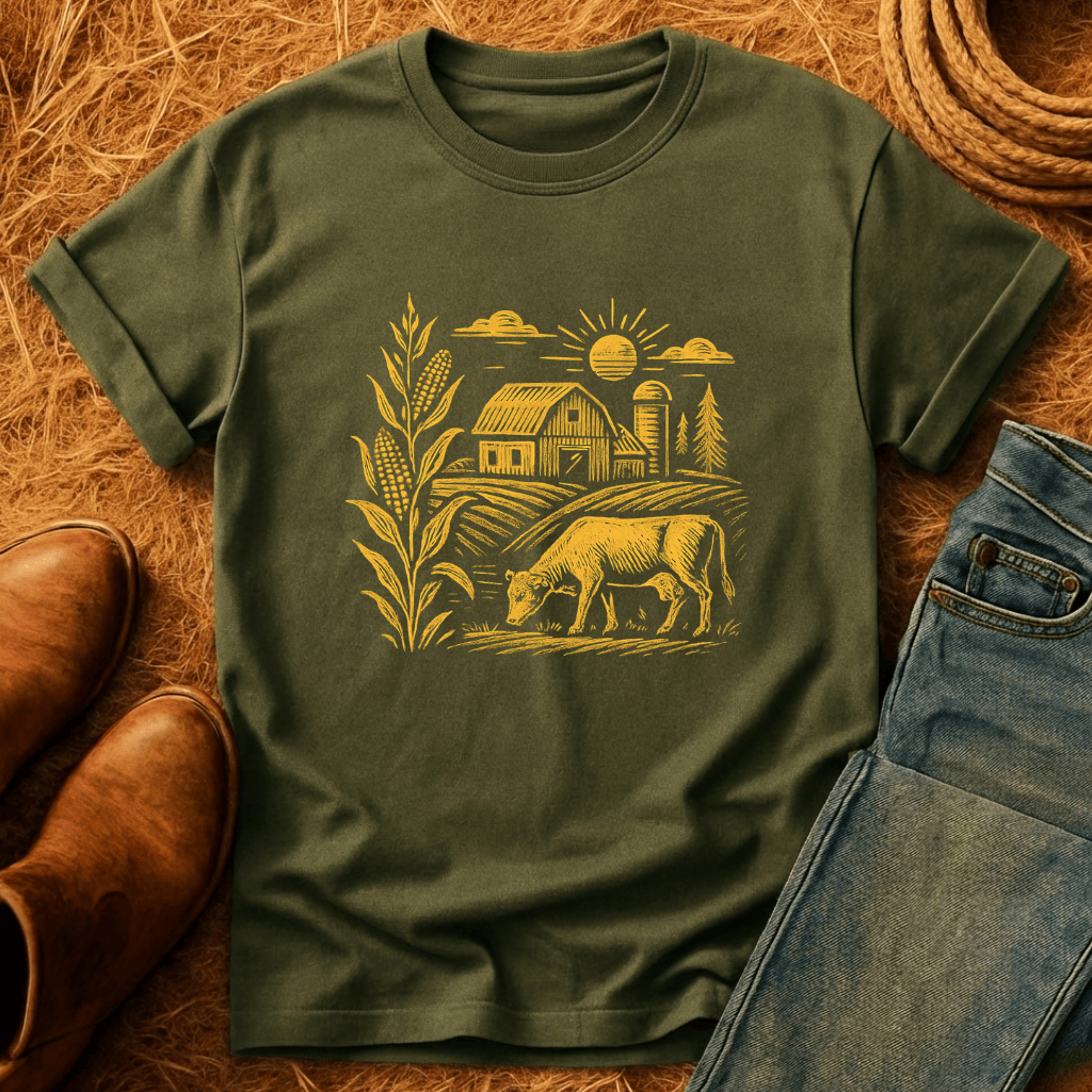 Farm Scene T-Shirt