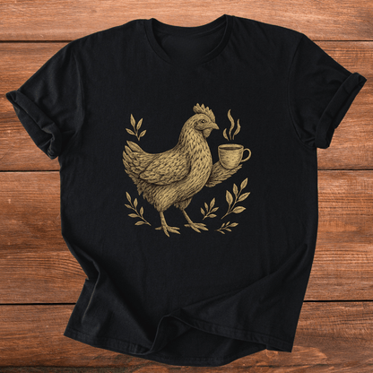 Caffeinated Chickens T-Shirt