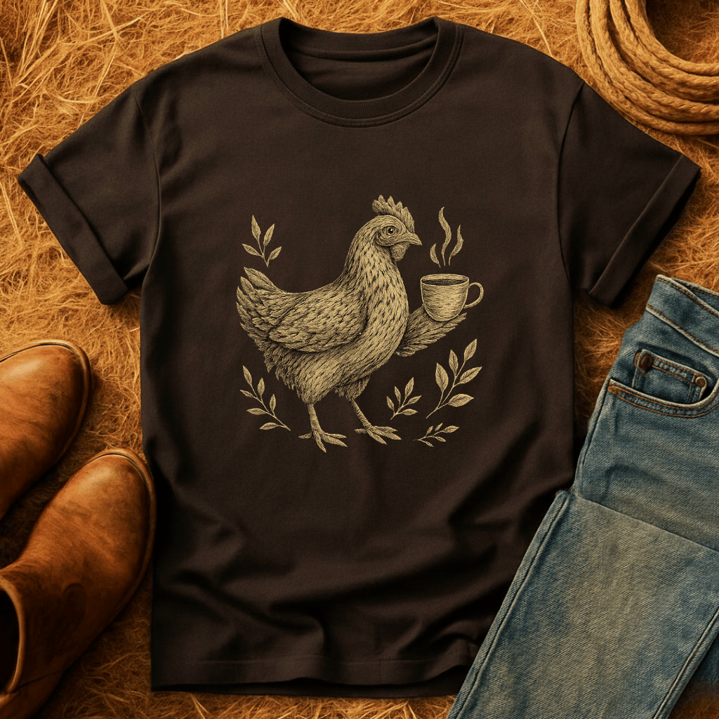 Caffeinated Chickens T-Shirt